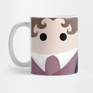 Minimalistic Eighth Doctor Mug